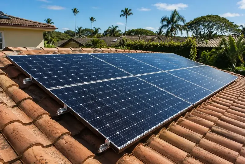 Installation de panneaux solaires à Roz-Landrieux